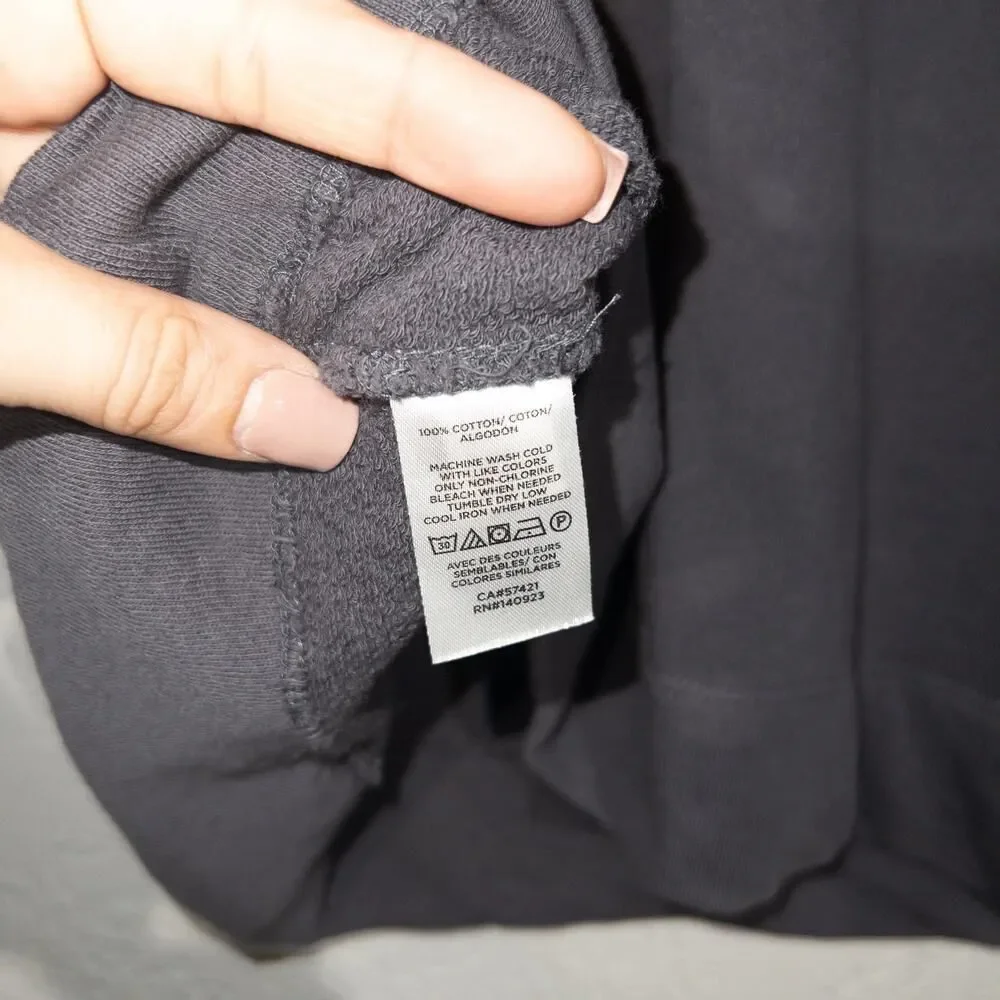 Loft Gray Button‎ Front Mixed Media Sweater Size XS